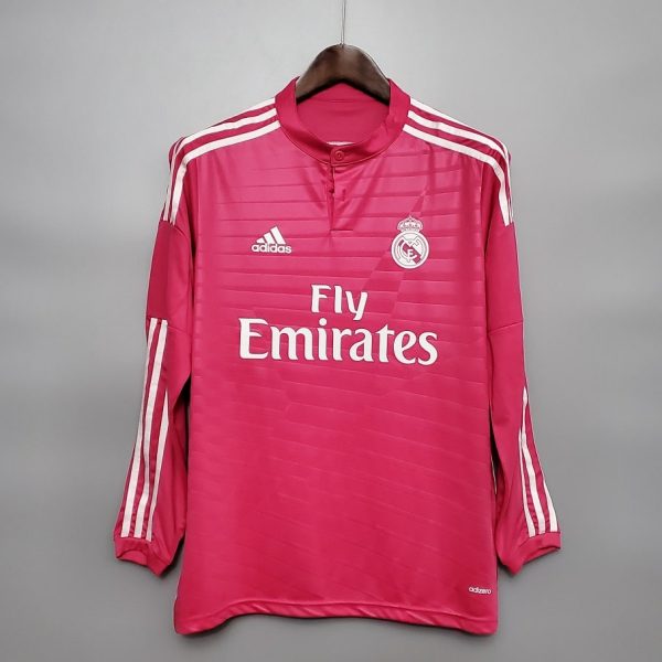 MAILLOT RETRO REAL MADRID AWAY 2014-15 MANCHES LONGUES (1)