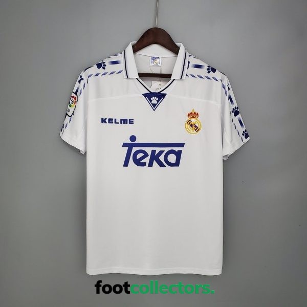 MAILLOT RETRO REAL MADRID HOME 96-97