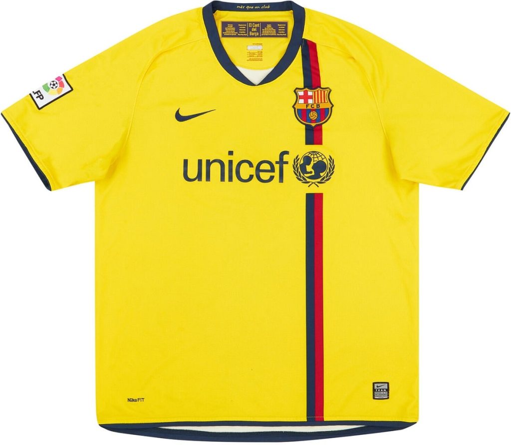 Maillot football vintage FC Barcelone #21 Thuram saison 2006-2007