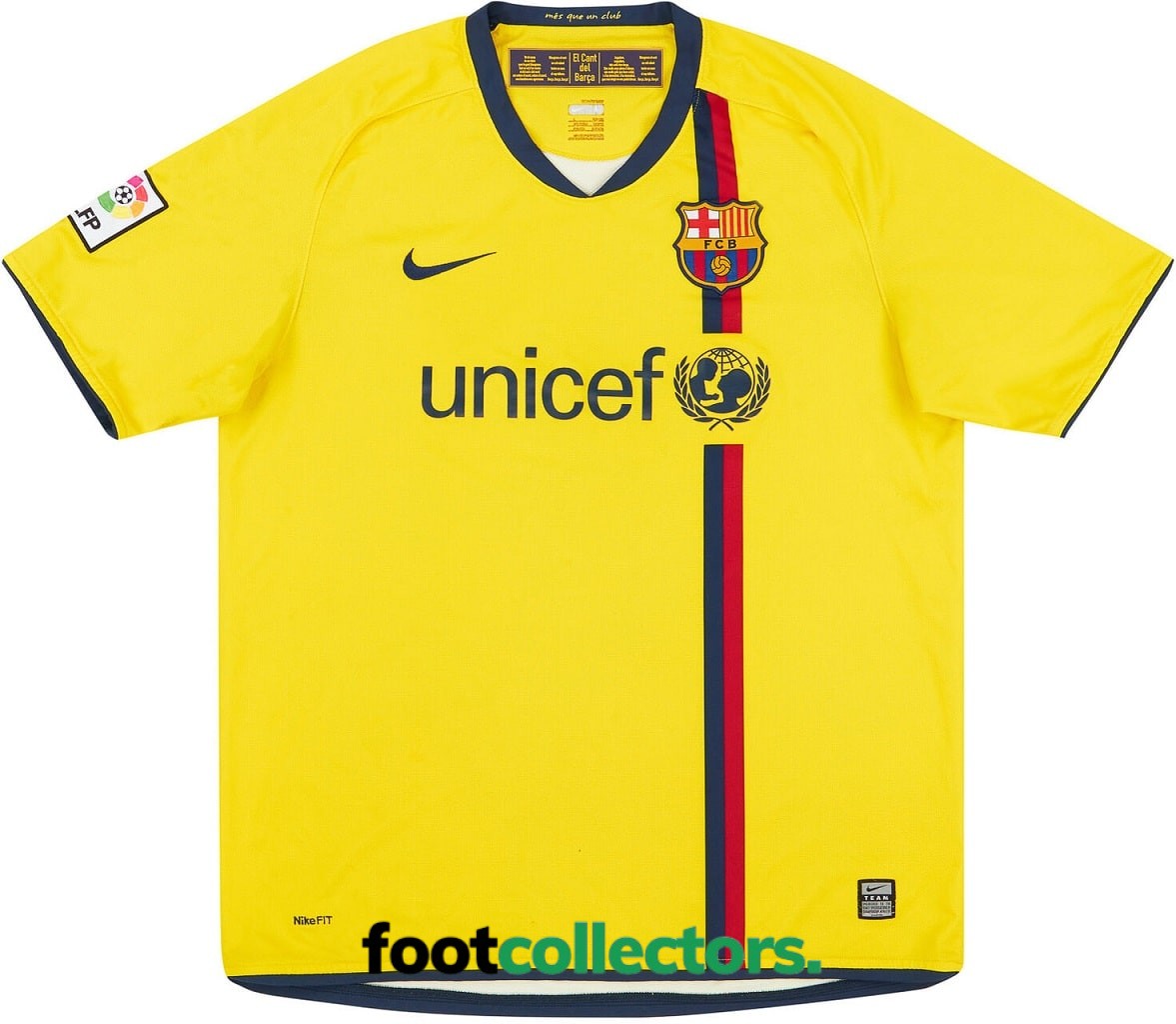 MAILLOT RETRO VINTAGE FC BARCELONE AWAY 2008-09
