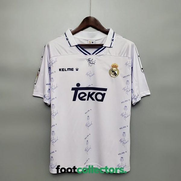MAILLOT RETRO VINTAGE REAL MADRID HOME 1994-96