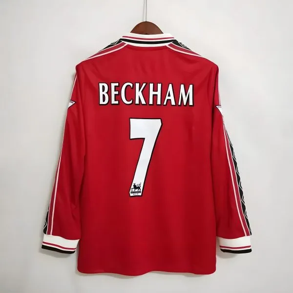 Maillot Manchester United Domicile 1998-1999 Backham
