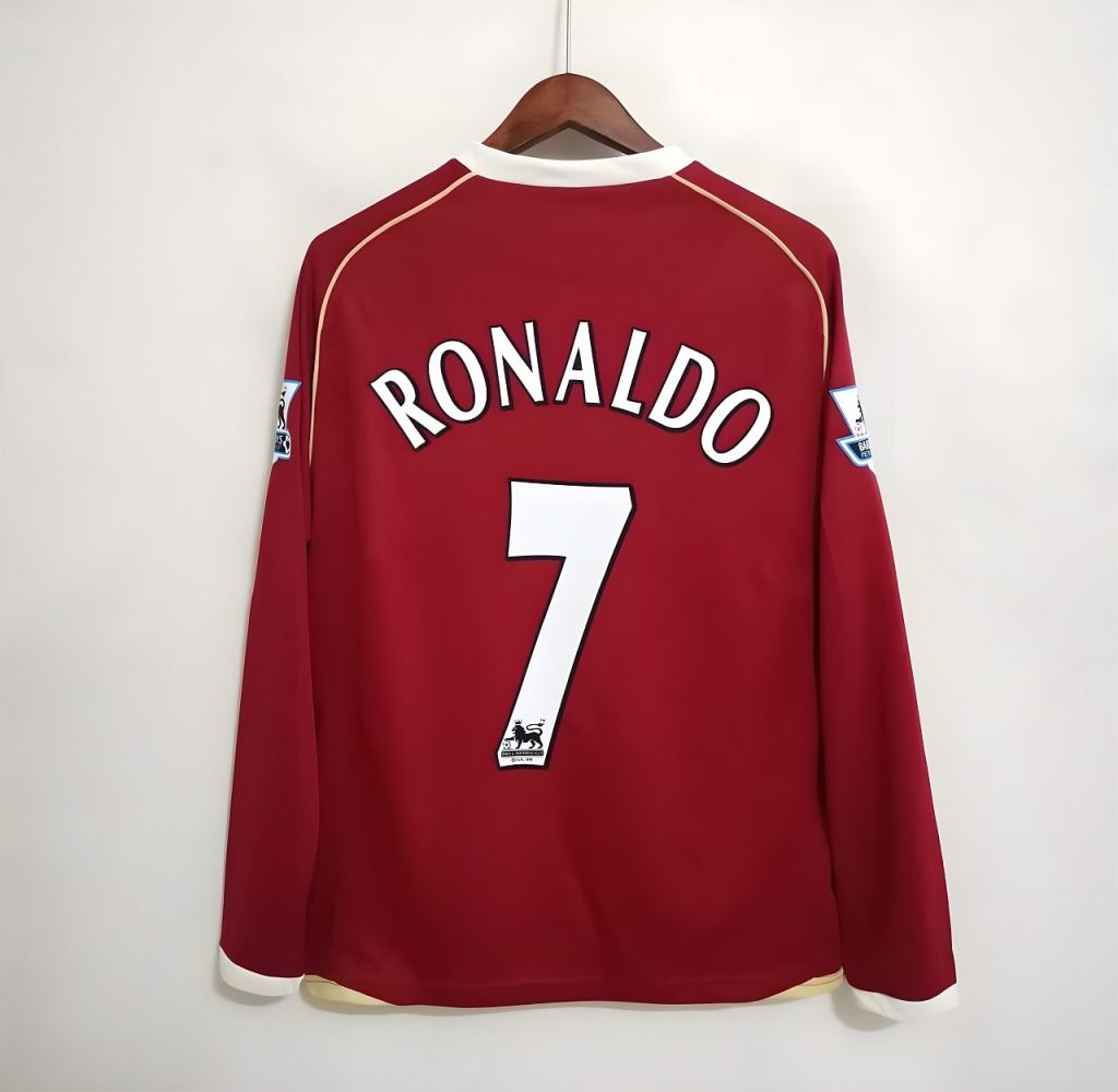 MAILLOT RETRO MANCHESTER UNITED RONALDO 2006-07