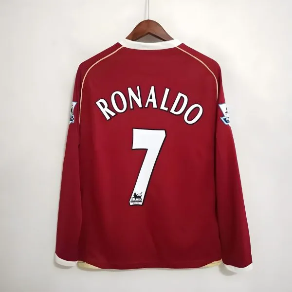Maillot Manchester United Domicile 2006-2007 Ronaldo