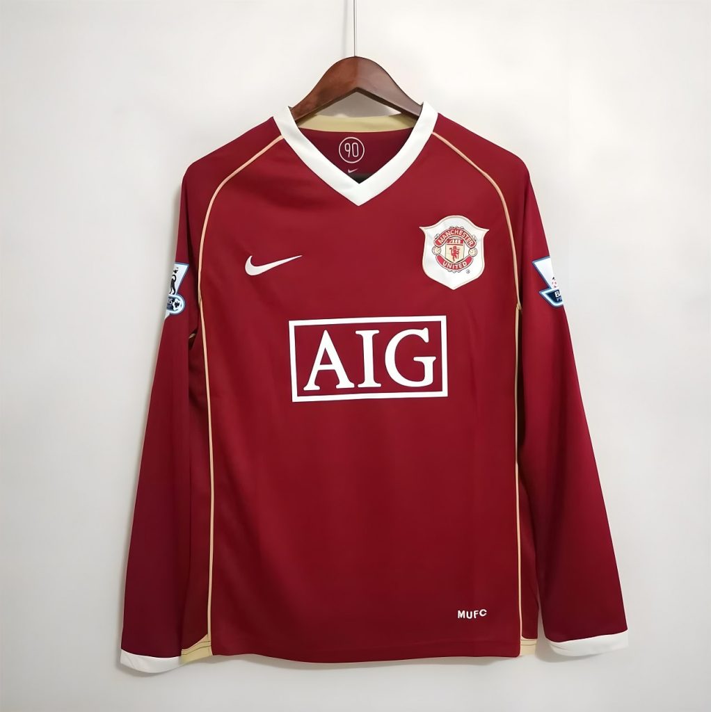 MAILLOT RETRO MANCHESTER UNITED RONALDO 2006-07