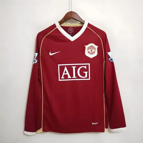 Maillot Manchester United Domicile 2006-2007 Ronaldo