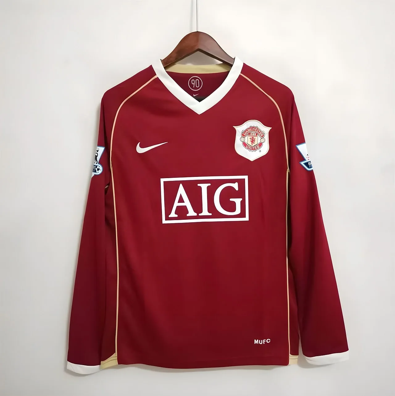 MAILLOT RETRO MANCHESTER UNITED RONALDO 2006-07 (2)