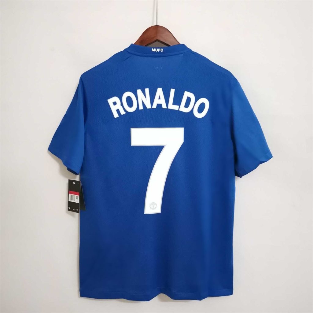 MAILLOT RETRO MANCHESTER UNITED RONALDO AWAY 2008-09