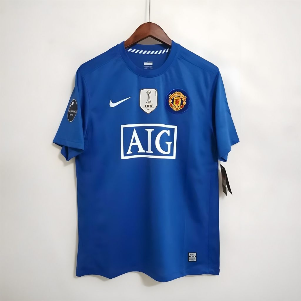 MAILLOT RETRO MANCHESTER UNITED RONALDO AWAY 2008-09