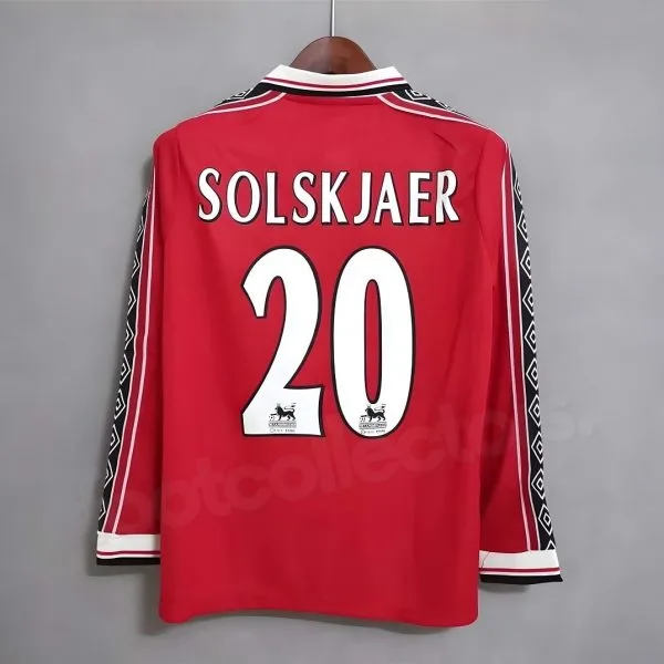 Maillot Manchester United Domicile 1998-1999 Solskjaer