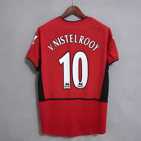 MAILLOT RETRO MANCHESTER UNITED V.NISTELROOY 2002-04