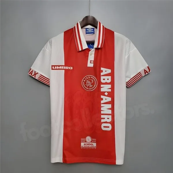 MAILLOT RETRO VINTAGE AJAX HOME 1997-98