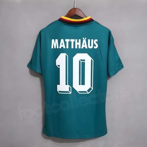 Maillot Allemagne Exterieur 1994 Matthaus Coupe du Monde