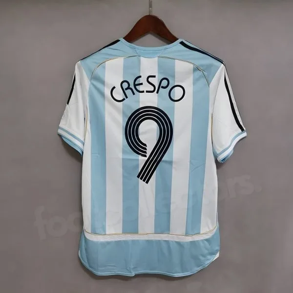 MAILLOT RETRO VINTAGE ARGENTINE CRESPO 2006