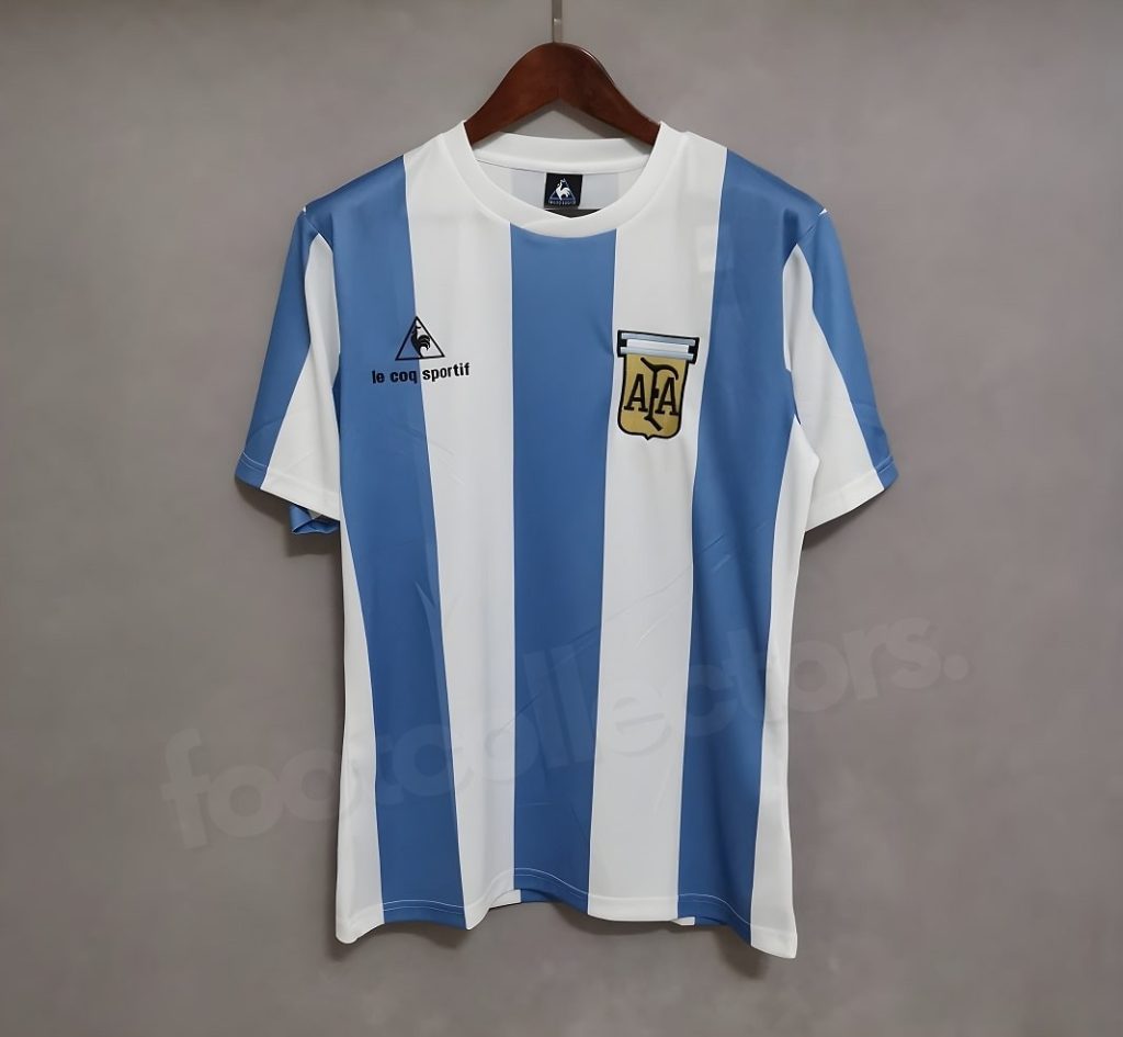 MAILLOT RETRO VINTAGE ARGENTINE MARADONA 1985