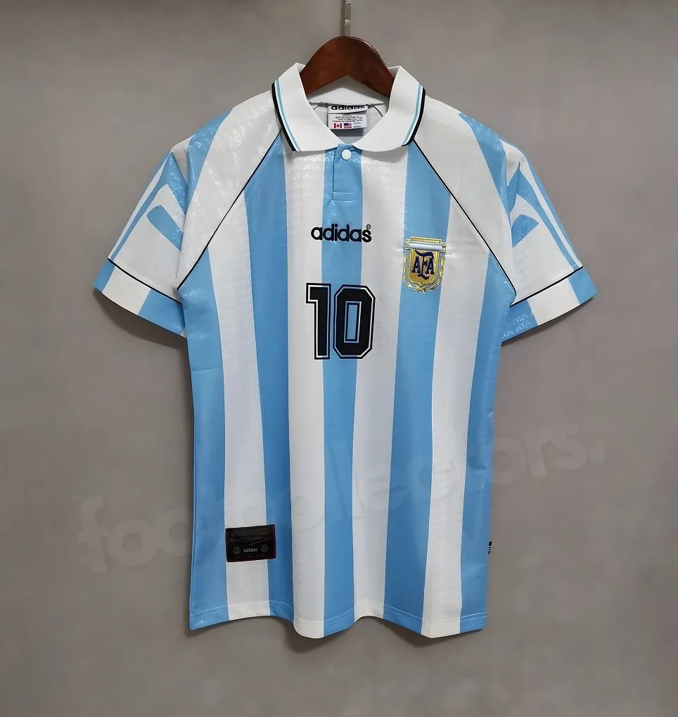MAILLOT RETRO VINTAGE ARGENTINE MARADONA 1994 (2)