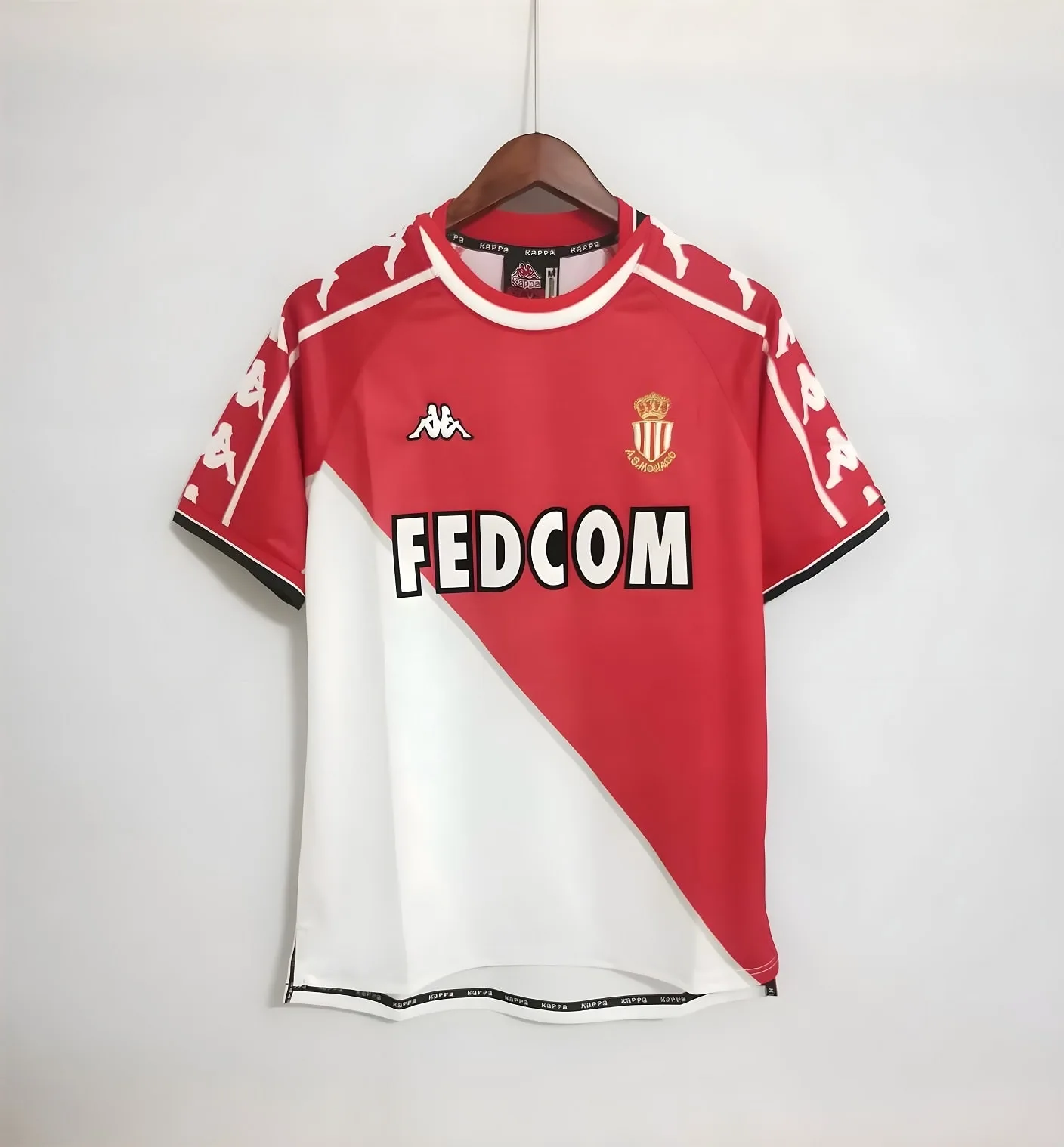 AS MONACO TREZEGUET 1999-00 CAMISETA RETRO VINTAGE (2)
