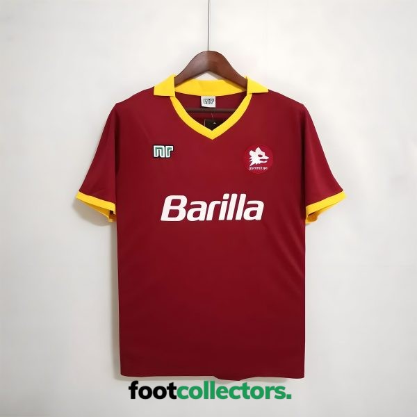 MAILLOT RETRO VINTAGE AS ROMA HOME 1989-90 (1)MAILLOT RETRO VINTAGE AS ROMA HOME 1989-90 (1)