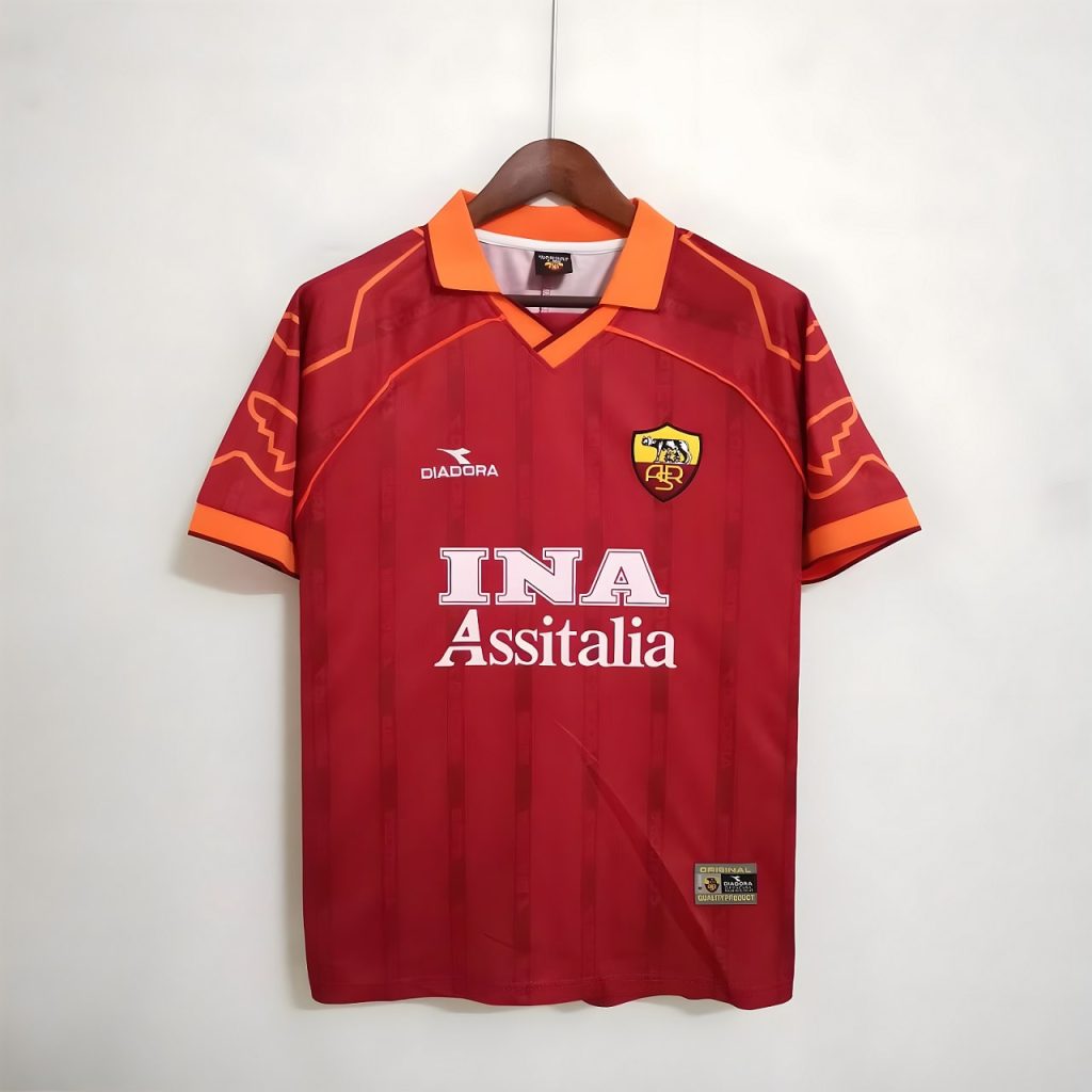 Floquer Un Maillot de Foot AS Rome Domicile 2005/2006