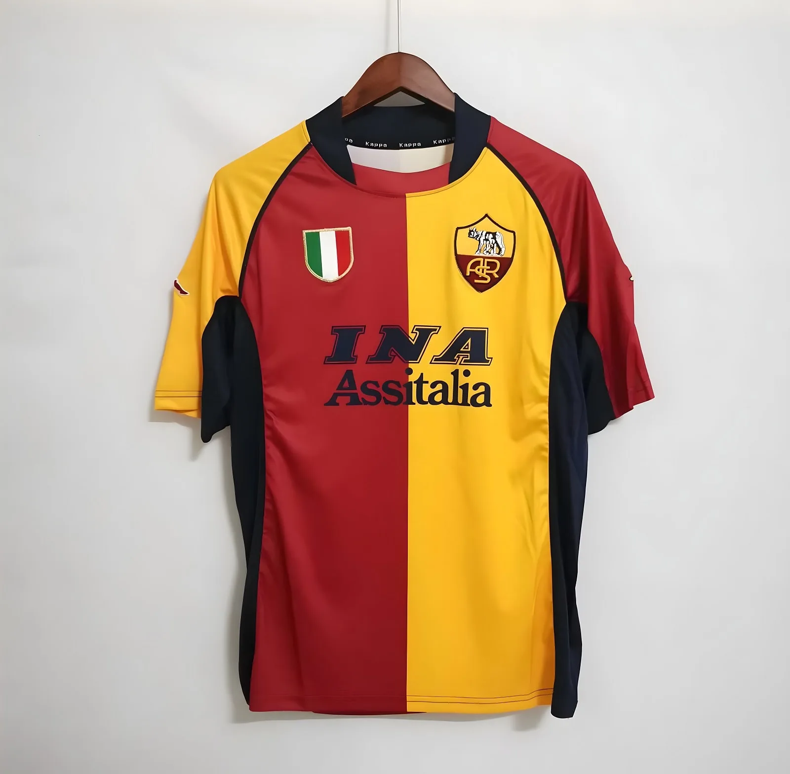 MAILLOT RETRO VINTAGE AS ROMA TOTTI 2001-2002 (2)