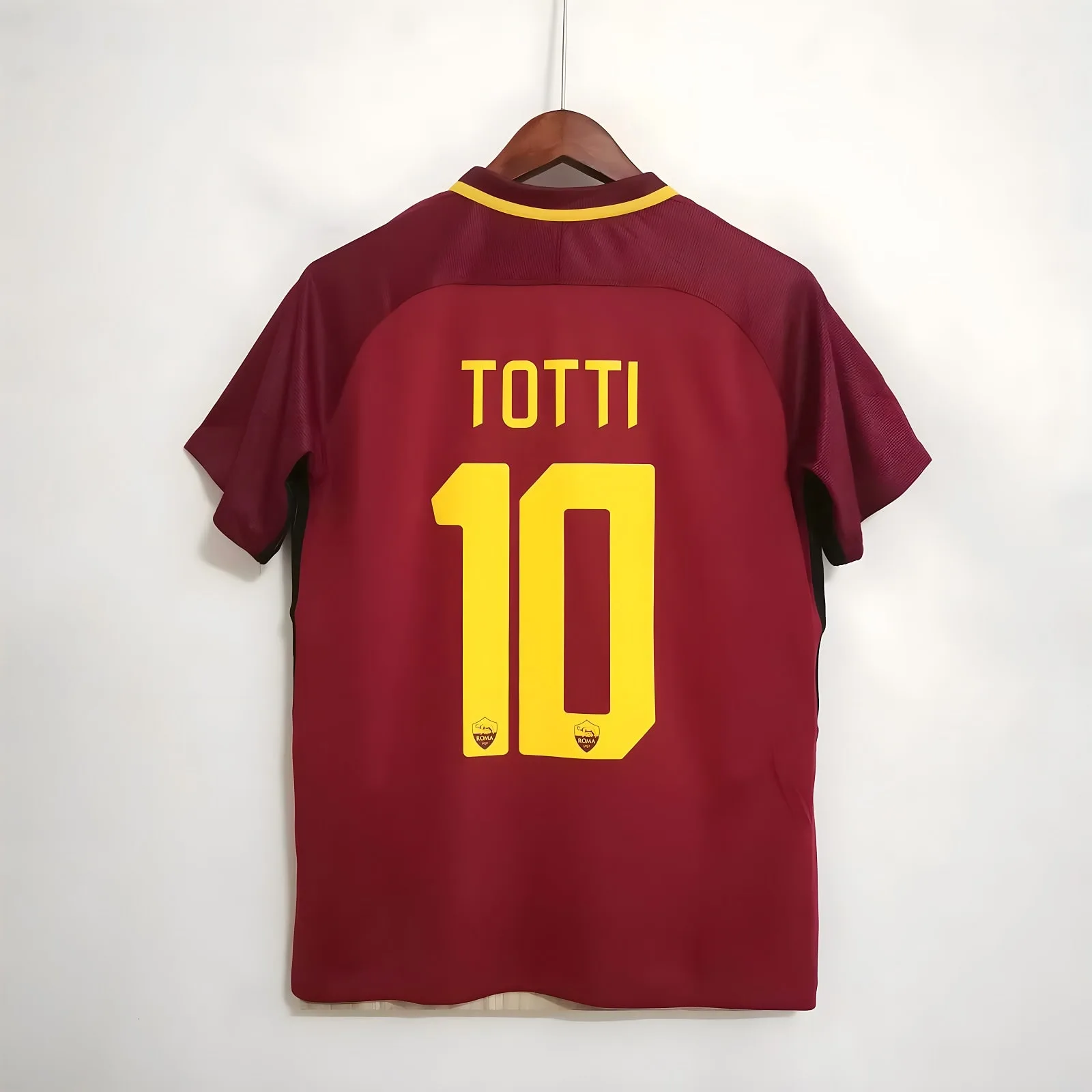 ALS ROMA TOTTI RETRO VINTAGE JERSEY 2017-18 (1)