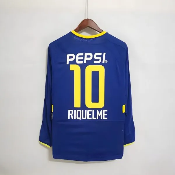 Maillot Boca Junior Domicile 2003-2004 Riquelme