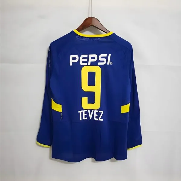 Maillot Boca Junior Domicile 2003-2004 Tevez