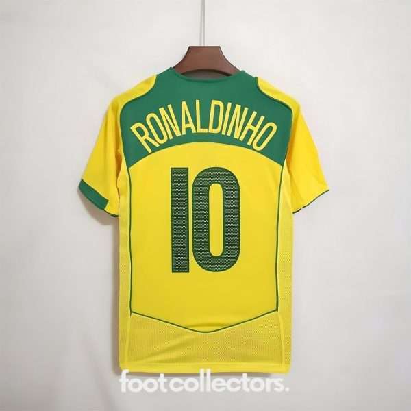 MAILLOT RETRO VINTAGE BRASIL RONALDINHO 2004 (1)