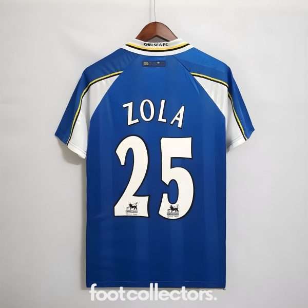 MAILLOT RETRO VINTAGE CHELSEA ZOLA 1997-99