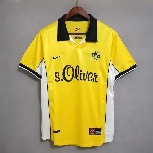 MAILLOT RETRO VINTAGE DORTMUND HOME 1998-99