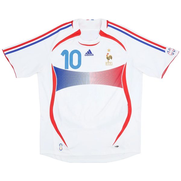 MAILLOT RETRO VINTAGE EQUIPE DE FRANCE ZIDANE 2006 (2)