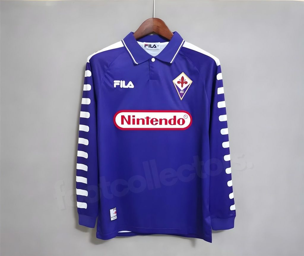 Maillot Fiorentina Domicile 1998-1999 Rui Costa