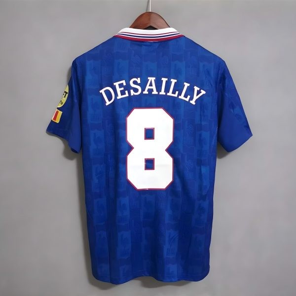 MAILLOT RETRO VINTAGE FRANCE DESAILLY 1996