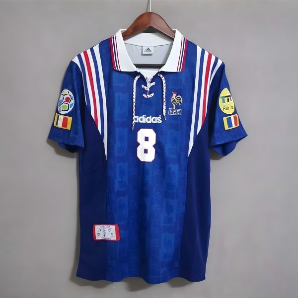 MAILLOT RETRO VINTAGE FRANCE DESAILLY 1996