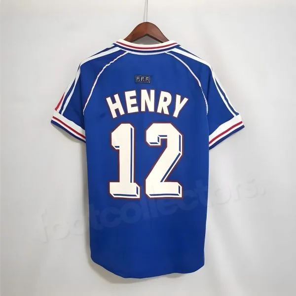 Maillot Equipe de France Domicile 1998 Henry
