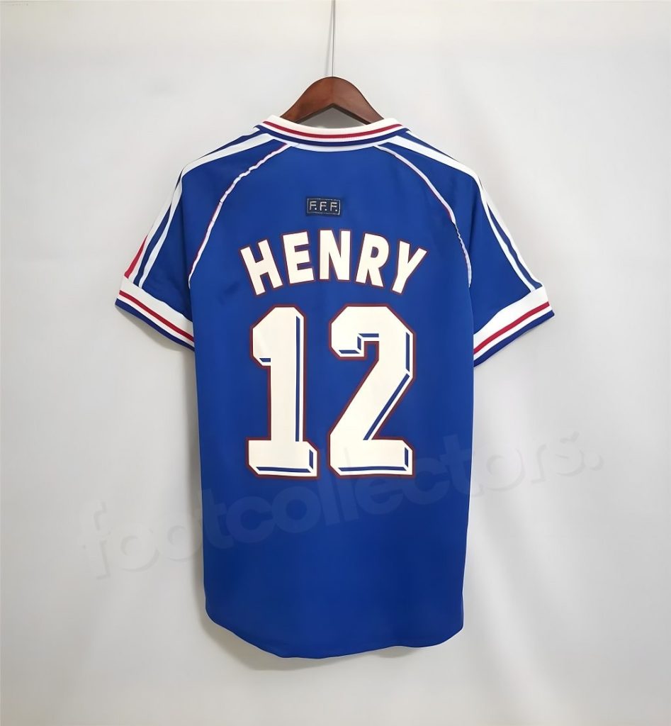 MAILLOT RETRO VINTAGE FRANCE HENRY 1998