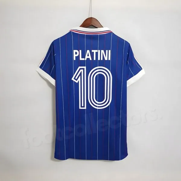 Maillot Equipe de France Domicile 1982 Platini