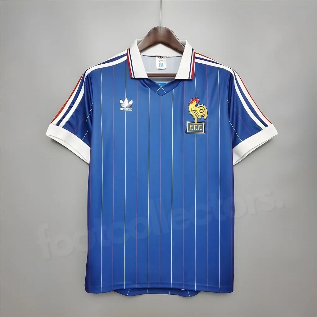 Foot Collectors | France National Team Home Jersey 1982 Platini