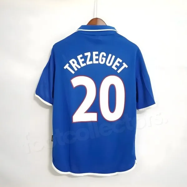 Maillot Equipe de France Domicile 2000 Trezeguet