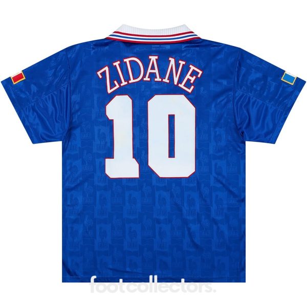 MAILLOT RETRO VINTAGE FRANCE ZIDANE 1996 (1)