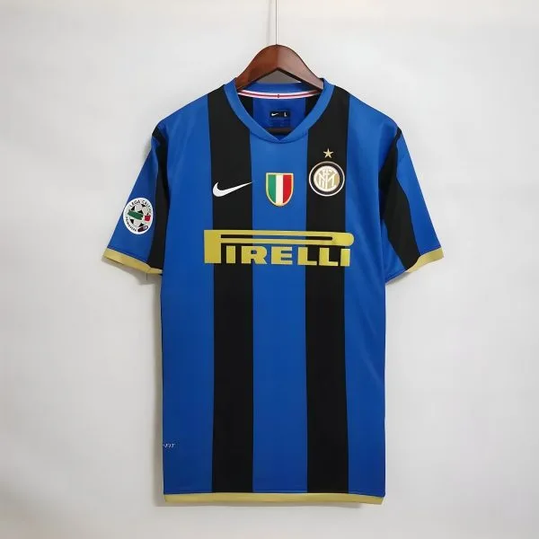 Maillot Inter Milan Domicile 2008-2009 Adriano