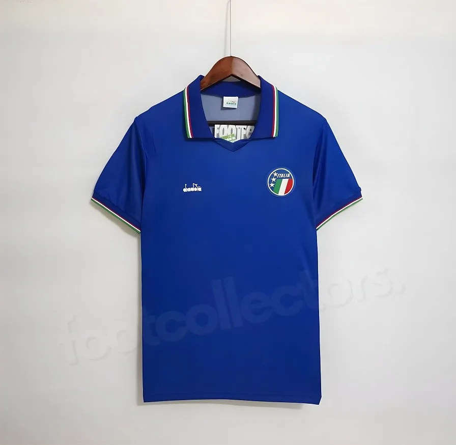 MAILLOT RETRO VINTAGE ITALIE MALDINI 1990 (2)