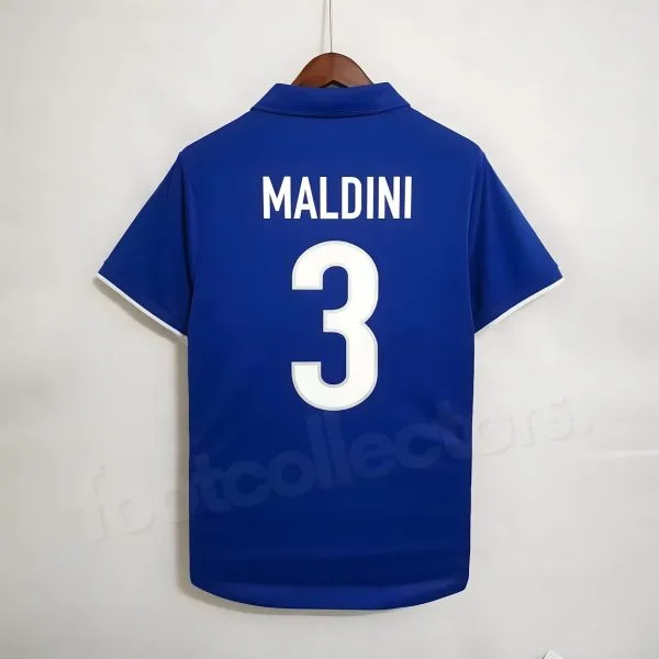 Camiseta local de Italia 1998 Maldini