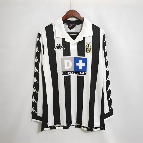 Maillot Juventus Domicile 1999-2000 Zidane Manches Longues