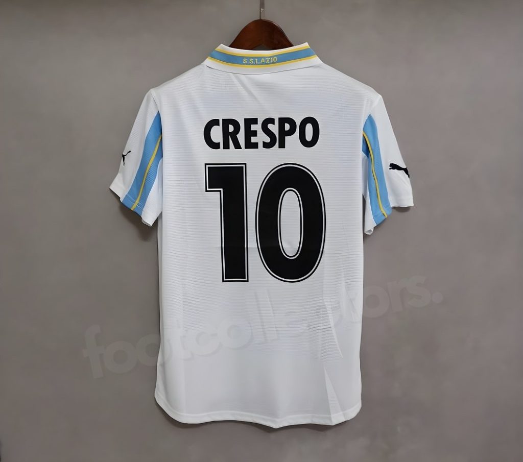 MAILLOT RETRO VINTAGE LAZIO CRESPO 1998-00
