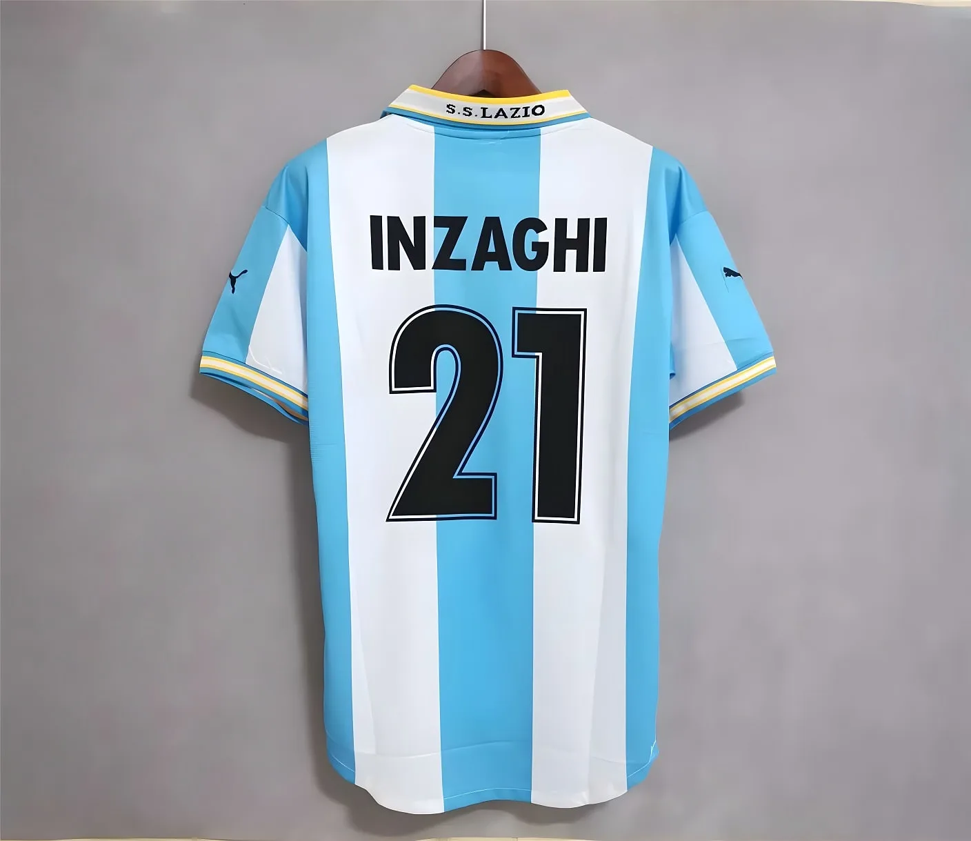 MAILLOT RETRO VINTAGE LAZIO INZAGHI 1999-00 (1)