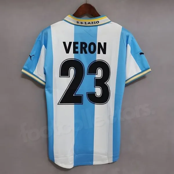 Maillot Lazio Domicile 1999-2000 Veron