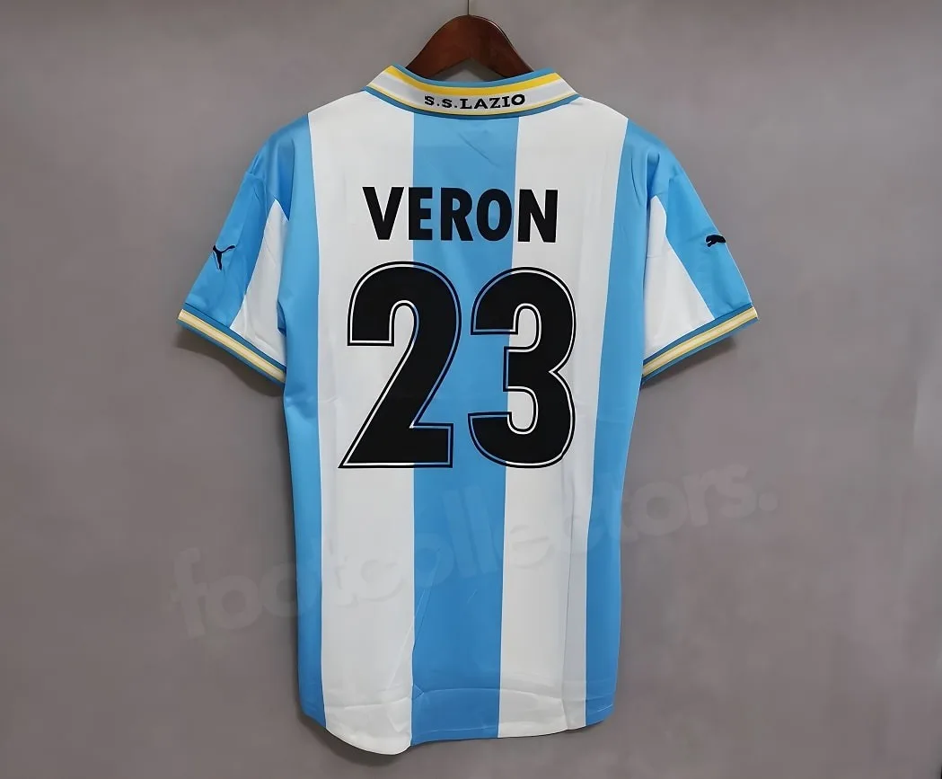 MAILLOT RETRO VINTAGE LAZIO VERON 1999-00 (1)