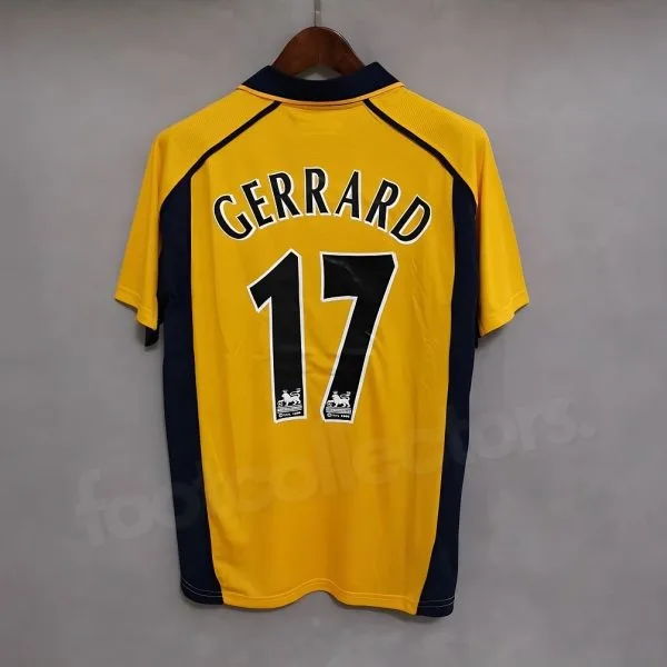 Maillot Liverpool Exterieur 2000-2001 Gerrard