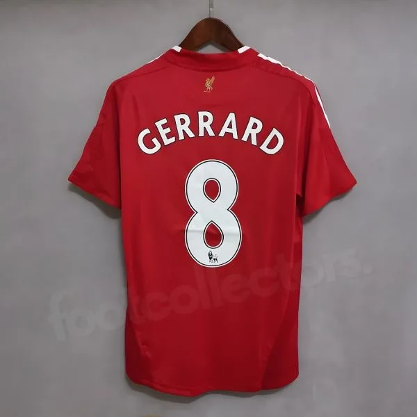 Maillot Liverpool Domicile 2009-2010 Gerrard